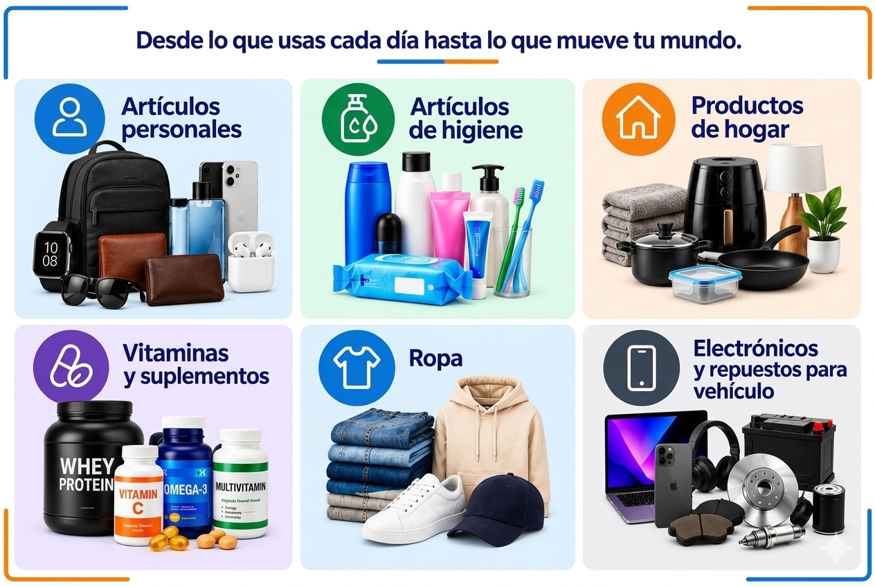 ¿Qué puedes enviar?